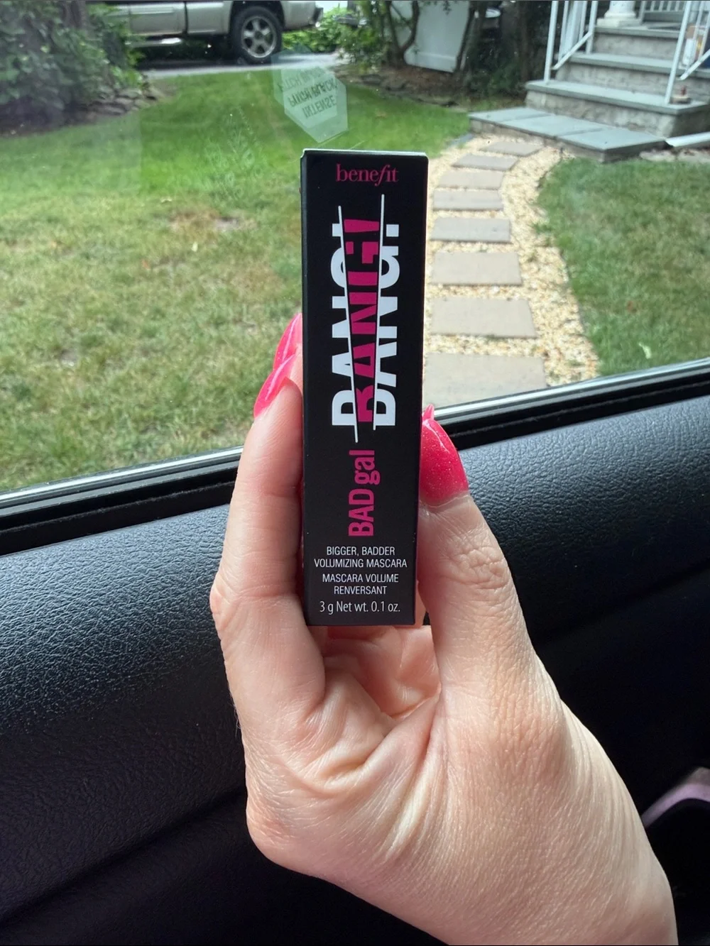5 for $25! Benefit BADgal BANG! Volumizing Mascara — Black with Pink Accents